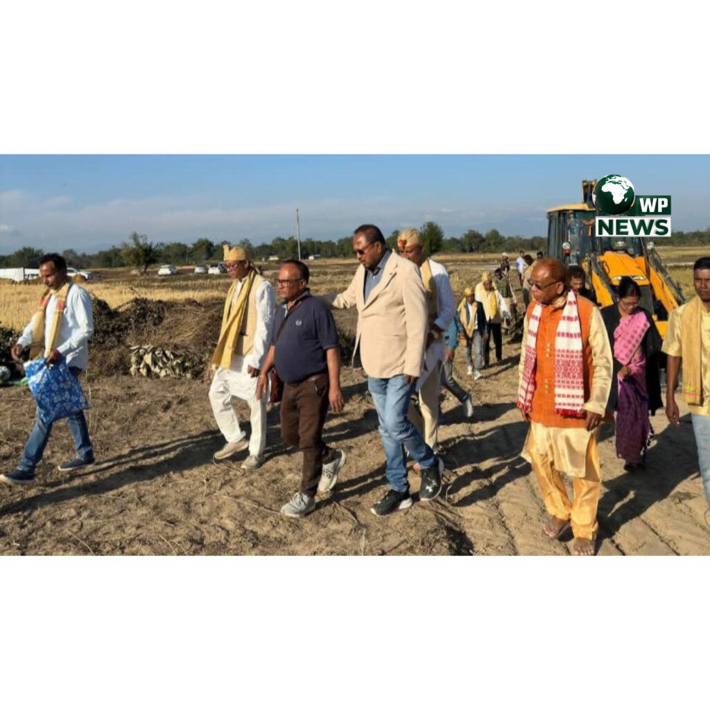 3692 চতিয়াৰ চলাহলাত অৱস্থিত মূলাগাভৰু মৈদামৰ উপাসনাস্থলীৰ আধাৰশিলা স্থাপন