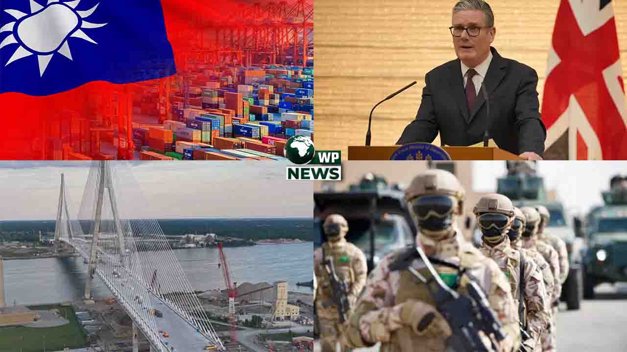 Global news summary featuring Donald Trump, Taiwan's economy, Cuba crisis, Somalia-Saudi pact, Israel-UN tension, and the Epstein scandal.