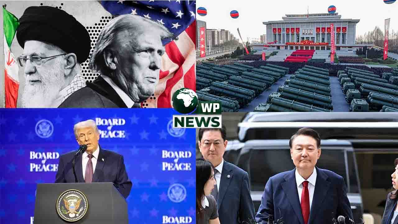 ট্ৰাম্প, কিম জং উন আৰু বিশ্বৰ শেহতীয়া খবৰৰ কোলাজ