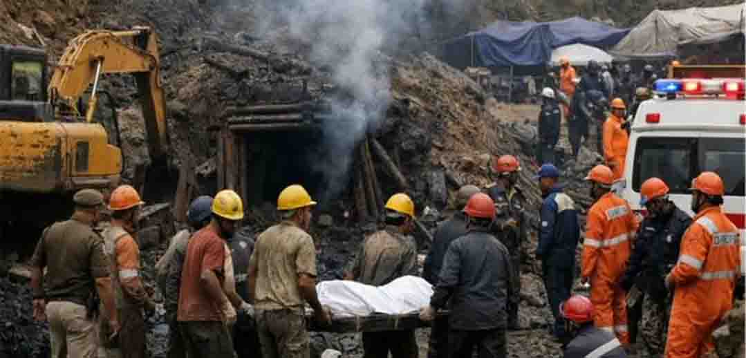 মেঘালয় কয়লা খনি বিস্ফোৰণত পূব জয়ন্তীয়া পাহাৰত ১৮ শ্ৰমিক নিহত